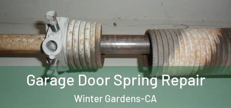  Garage Door Spring Repair Winter Gardens-CA