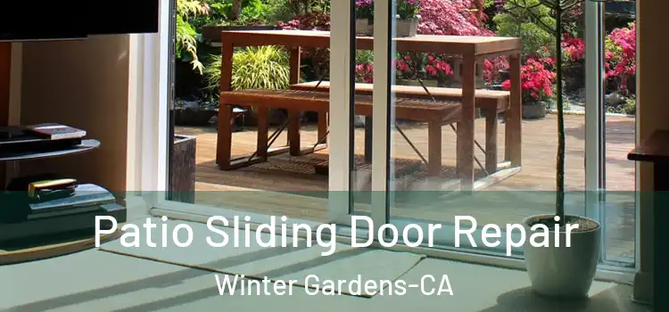  Patio Sliding Door Repair Winter Gardens-CA