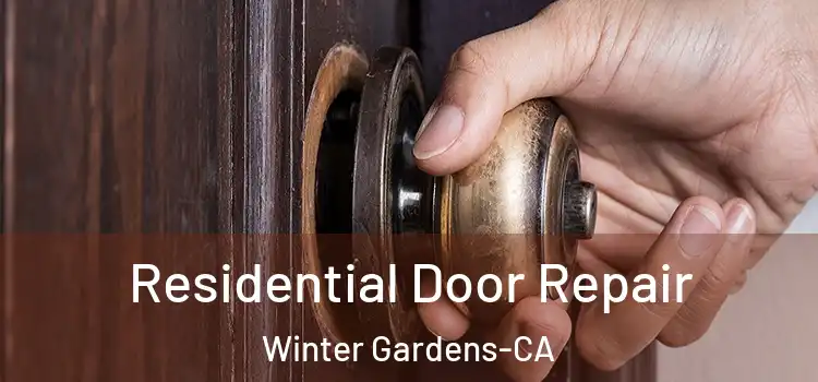  Residential Door Repair Winter Gardens-CA